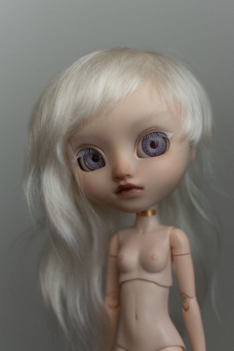 Pullip Custom, Pullip Dolls, Doll Repaint, Clay Dolls, Doll Head, Bjd Dolls, Blythe Dolls, Vintage Toys, Art Reference