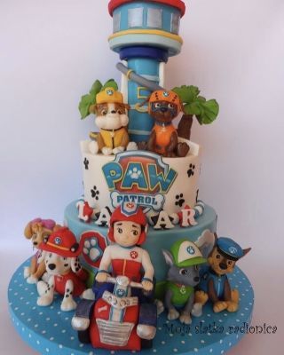 Ryder Paw Patrol Cake, Paw Patrol Cake Decorations, Marshall Paw Patrol Birthday, Paw Patrol Torte, Paw Patrol Cakes, Toddler Birthday Cakes, Kids Birthday Party Cake, Ryder Paw Patrol, Paw Patrol Birthday Cake