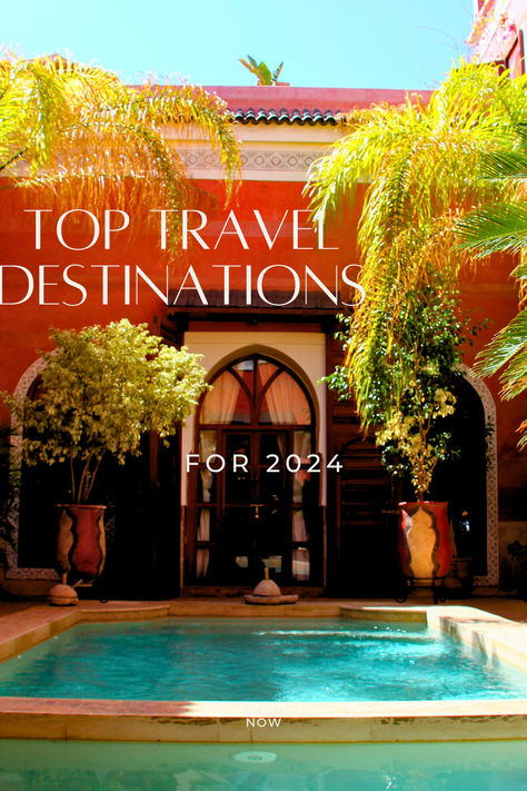 ✈️ Discover the Incredible 2024 travel Destinations you have to see. From the vibrant streets of Marrakech to the cultural tapestry of Budapest, these hotspots promise unforgettable adventures. 2024 Travel Destinations | Travel | Summer Bucket List #Travel2024 #MustSeeDestinations #Wanderlust Mexico Itinerary, 2024 Travel, Ocean Cruise, Eco Travel, Destinations Travel, Travel Trends, Wellness Travel, Travel Spots, Top Travel Destinations