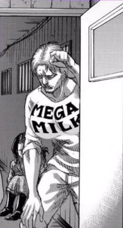 Cursed Anime Pics, Cursed Aot, Mommy Milkers, Aot Meme, Cursed Anime, Mega Milk, Aot Manga, Attack On Titan Meme, Aot Funny