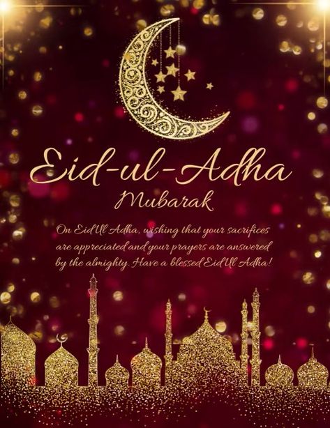 Eid Ul Azha Mubarak Photo, Eid Ul Adha Wallpaper, Eid Ul Adha Mubarak Greetings, Eid Ul Azha Mubarak, Eid Ul Adha Images, Eid Mubarak Design, Eid Al Adha Wishes, Islamic Greetings, Eid Mubarik