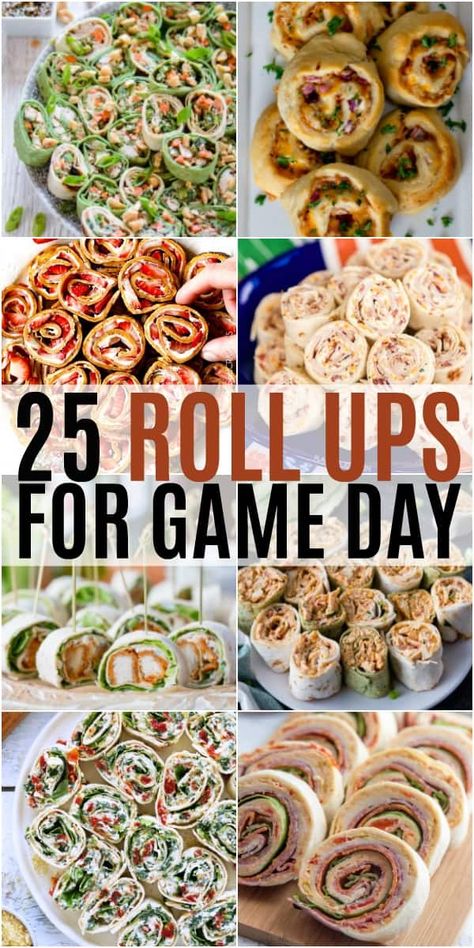 Super Bowl Pinwheels, Superbowl Pinwheels, Game Day Roll Ups, Pinwheels For A Crowd, Football Shaped Food Appetizers, Snack Roll Ups, Superbowl Party Food Ideas Cold, Super Bowl Appetizer Ideas Easy, Hand Snacks Parties