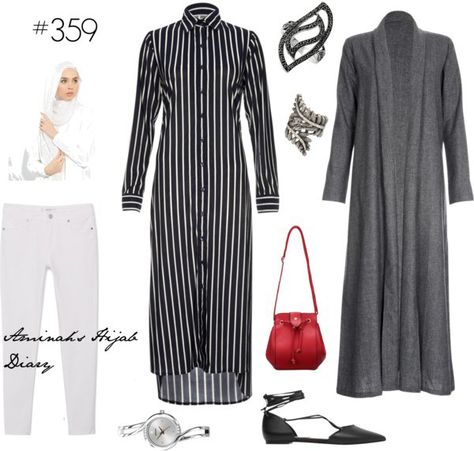 Hijab Fashion 2016, Fesyen Islam, Stile Hijab, Hooded Sweatshirt Dress, Hijabi Style, Fashion 2016, Hijab Chic, Hijabi Outfits, Mode Casual