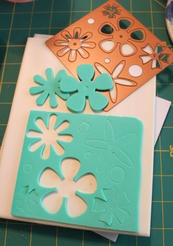 Making Stamps, Homemade Stamps, Make Your Own Stamp, Foam Stamps, Flower Shapes, Craft Foam, Stamp Carving, Handmade Stamps, Fabric Stamping