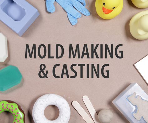 Welcome to the infinite world of Mold Making & Casting!In this class, you'll learn how to make easy molds that will allow you to cast multiples of virtually any object – including 3D prints – in a variety of materials, like soap, plaster, chocolate, crayon, resin, metal, and more!In this introductory class, you’ll gain a solid foundation of fundamental techniques that will empower you to tackle almost any mold making project. You'll learn what undercuts are and how to recognize th... Plaster Casting Molds, Mold Casting, 3d Cnc, Diy Resin Crafts, Diy Silicone Molds, To Cast, Fused Glass Art, Diy Molding, Glass Ceramic