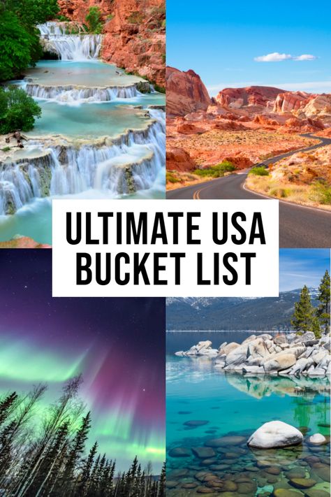 Usa Bucket List, Usa Travel Guide, Travel Blogging, Bucket List Destinations, Top Travel Destinations, Destination Voyage, Blogger Tips, Usa Travel Destinations, List Ideas