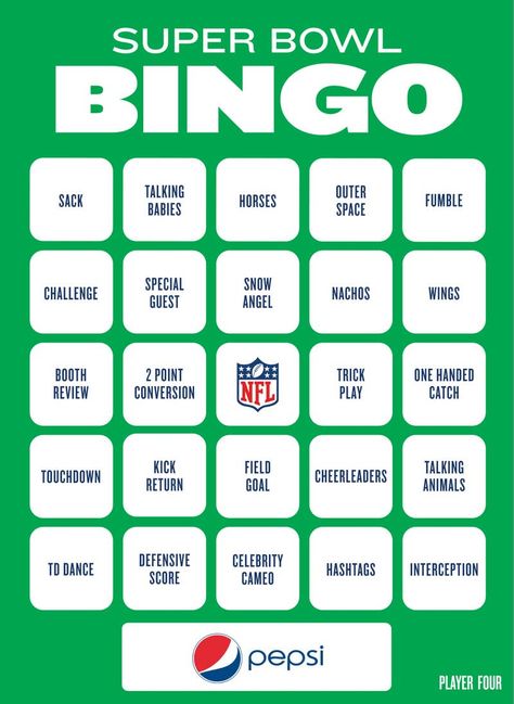 Super Bowl Bingo, Super Bowl Game, Sandwich Vegetarian, Superbowl Party Games, Superbowl Party Decorations, Football Super Bowl, Superbowl Game, Healthy Superbowl Snacks, Bowl Party Food