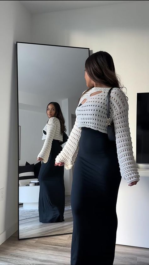 Jessica Carmona's Amazon Page Summer Casual Minimalist Outfit, Outfits With A Long Skirt, Modest Fashion Inspo Outfits, Sweater On Top Of Dress Outfit, Baddie Rainy Day Outfits, Modest Pretty Outfits, Long Casual Dresses, Dress Simple, Chic Modest Outfits