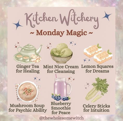 Dream Magic, Homemade Recipe Books, Kitchen Witch Recipes, Witchy Kitchen, Teen Witch, Lemon Squares, Psychic Ability, Witch Spirituality, Kitchen Magic