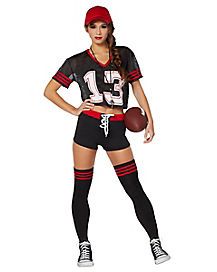 Sexy Halloween Costumes for Women 2020 - Spirithalloween.com Sporty Halloween Costumes For Women, Sports Costume Ideas Women, Women’s Boxer Costume, Football Halloween Costume For Women, Football Player Costume, Football Costume, Nerd Costume, Secy Halloween Costumes, Supergirl Costume