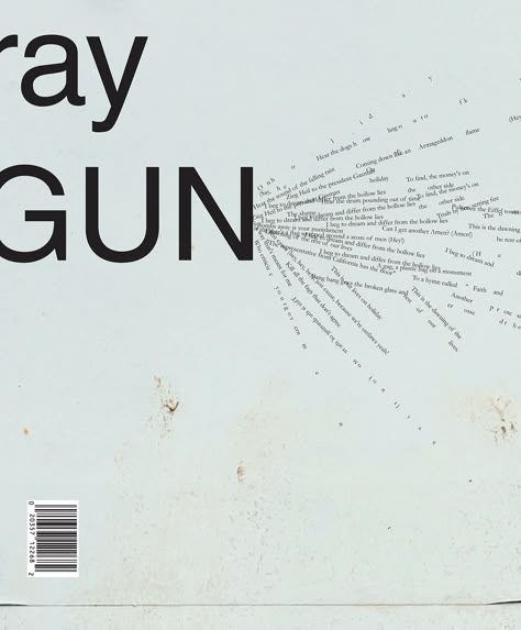 Analog Graphic Design, Anti Graphic Layout, Grunge Magazine, Experimental Magazine, Experimental Magazine Design, Typography Experimental, Analog Graphic, Raygun Magazine, David Carson Typography