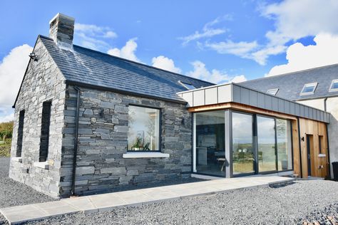 New Build Ireland, Self Build Ireland, One And Half Storey House Design Ireland, Bungalow Plans Ireland, Self Build Houses Ireland, Outdoor Cladding, Irish House Plans, House Plans Ireland, House Designs Ireland