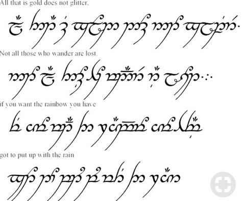 Lord of the Rings Elvish Tattoo Writing Elvish Letters, Elvish Alphabet, Elven Tattoo, Tolkien Elvish, Elvish Writing, Elvish Script, Elvish Tattoo, Elf Tattoo, Elvish Language