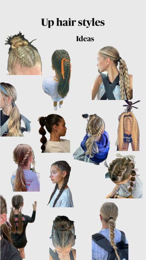 For sports ict Quick Sports Hairstyles, Good Hairstyles For Sports, Tennis Hair Styles, Badminton Hairstyle, Tennis Hair, Sports Hair, Hairstyle Examples, Sport Hair, Hairstyle Inspo