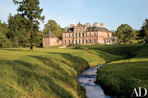 Classical Architecture Facade, 19th Century Mansion, English Manor Houses, Period Piece, Scotland Castles, English Manor, Traditional Exterior, Production Design, English Country House