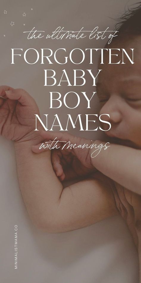 How are these classic boy names not being used anymore?! Vintage baby boy names that have since fallen off the charts and become totally forgotten, these old fashioned baby boy names are totally due for a comeback! Old Baby Names Vintage, M Male Names, Men’s Names, Pretty Male Names, Guy Names With Meaning, Long Boy Names With Nicknames, Masculine Names Boys, T Names For Boys, Old Names For Boys