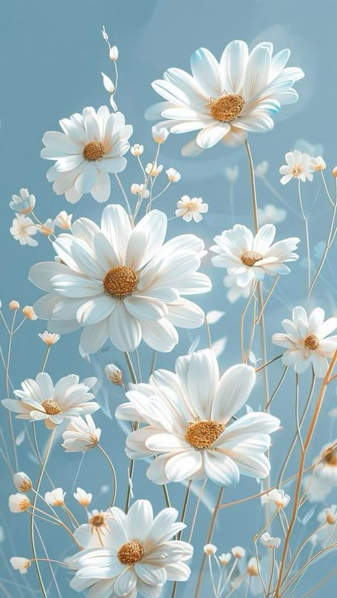 White Flowers Aesthetic Wallpaper, Beautiful Backgrounds For Phones, Unique Wallpapers For Phone, Aesthetic Flower Pics, Nature Flower Wallpaper, White Flowers Wallpaper, Flor Iphone Wallpaper, White Flower Wallpaper, Beautiful Phone Wallpapers