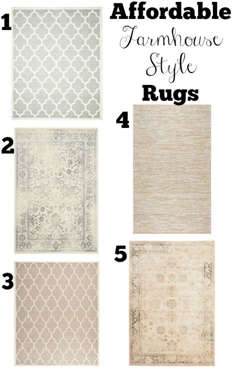 Vintage Inspired Area Rugs Farmhouse Style Rugs, Farmhouse Style Living Room, Farmhouse Decorating, Trendy Living Rooms, Farmhouse Rugs, Rustic Living Room, Modern Farmhouse Style, Trendy Home, Farmhouse Dining