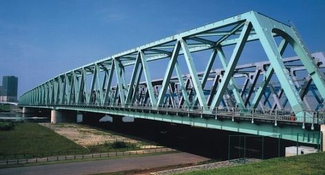 Truss Bridge Pasta Bridge, Warren Truss, Types Of Bridges, Bridge Structure, Sonny Rollins, Truss Bridge, Railroad Bridge, Drones Concept, Railway Bridges