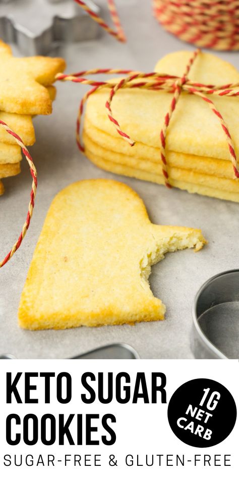 hese are the best low carb keto cut-out sugar cookies with a classic vanilla flavor that you can find. Made with healthier ingredients, they are the ultimate gluten-free sweet treat for your family during the Christmas holidays. 90 Second Keto Dessert, Easy Keto Christmas Treats, Keto Sugar Cookies Almond Flour, Keto Cut Out Sugar Cookies, Easy Keto Christmas Cookies, Low Sugar Holiday Cookies, Keto Cookies Christmas, Christmas Cookies Keto, Low Carb Sugar Cookies