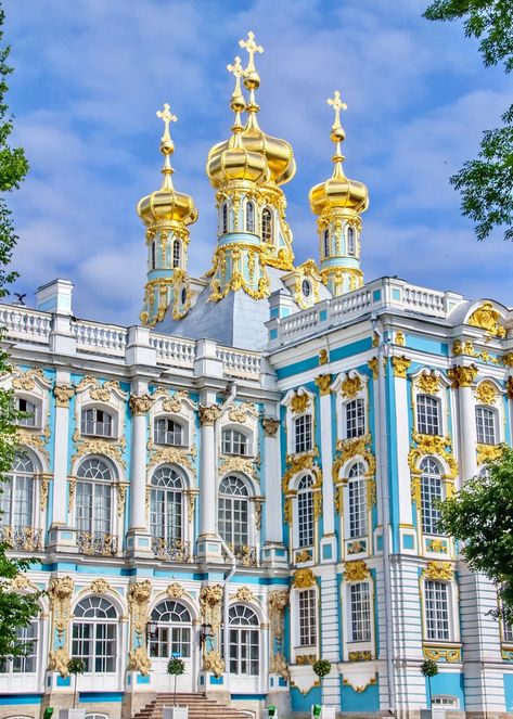 rococo salons - Google Search Residence Architecture, Catherine Palace, Castle Mansion, Russia Travel, St Petersburg Russia, Beautiful Castles, Petersburg Russia, Alam Yang Indah, Beautiful Places To Travel