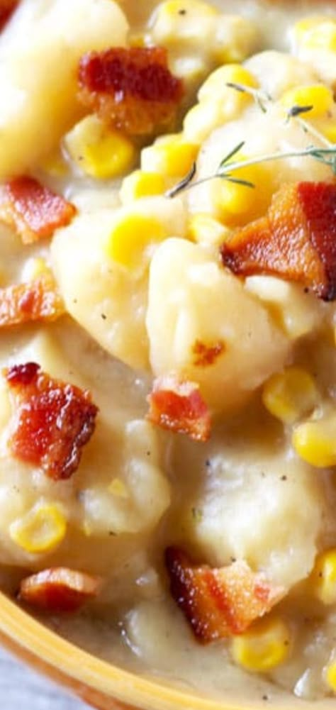 Loaded Potato Corn Chowder, Potato Corn Soup Crock Pot, Potato Ham Corn Chowder Crock Pot, Ham And Potato Corn Chowder Crock Pot, Potato Corn Chowder Soup Crock Pot, Slow Cooker Corn And Potato Chowder, Ham Potato Corn Chowder Slow Cooker, Slow Cooker Bacon Corn Chowder, Thick And Creamy Corn Chowder