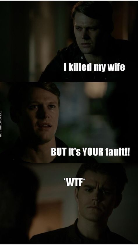 who also died from laughing at this scene 💀 #tvd #funny Tvd Funny, Vampire Diary, Vampire Diaries Memes, The Vampire Diaries Characters, Vampire Diaries Poster, Vampier Diaries, Vampire Diaries Movie, Damon And Stefan, Vampire Diaries Quotes