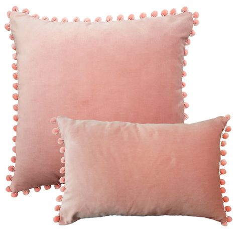 Ragged Rose - Opulent & Vibrant Soft Furnishings for your home Dusky Pink Velvet Cushion, Dusky Pink Bedroom, Pillow Design Ideas, Opulent Bedroom, Pink Cushion, Pillows Throw, Cute Cushions, Uni Room, Sofa Ideas