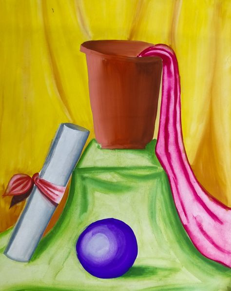 Elementary and intermediate still life practice work by students of @ an_artistsuniverse #sejalkharwade Intermediate Still Life Drawing, Still Life Practice, Intermediate Drawing, Object Drawing, Oil Pastel Drawings, Elementary Art Projects, Still Life Drawing, Watercolor Art Lessons, Drawing Practice