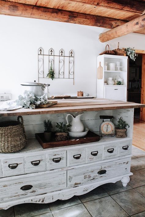 Antique Dresser Into Kitchen Island, Diy Repurposed Kitchen Island, Salvaged Kitchen Island, Thrifted Kitchen Island, Dressers Into Kitchen Islands, Antique Dresser Kitchen Island, Repurposed Furniture For Kitchen Islands, Dresser Kitchen Island Farmhouse, Kitchen Using Old Furniture