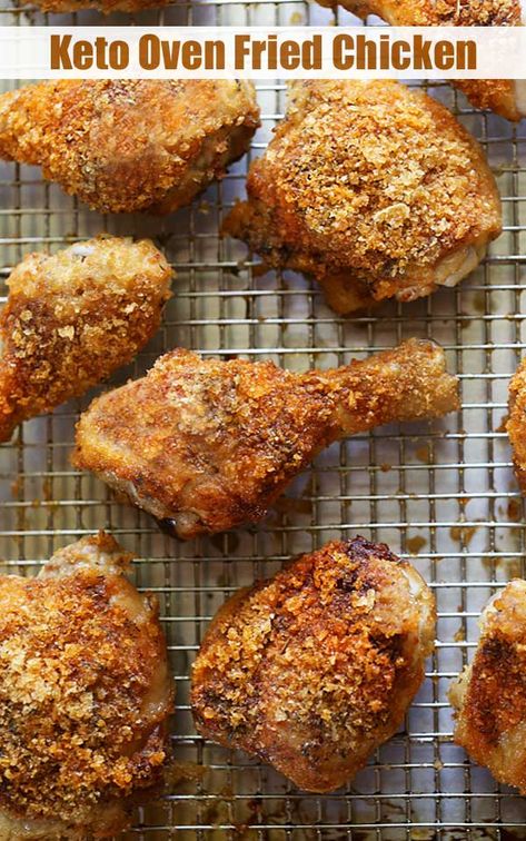 Keto Fried Chicken With Pork Rinds, Pork Rind Fried Chicken, Pork Panko Recipes Keto, Pork Rind Panko Recipes, Keto Oven Recipes, Keto Pork Rind Chicken, Keto Oven Fried Chicken, Pork Rind Chicken, Keto Pork Rinds