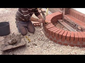 Brick Wall Gardens, Brick Mailbox, Front Porch Steps, Front Door Steps, Brick Projects, Brick Steps, Brick Laying, Patio Steps, Brick Garden