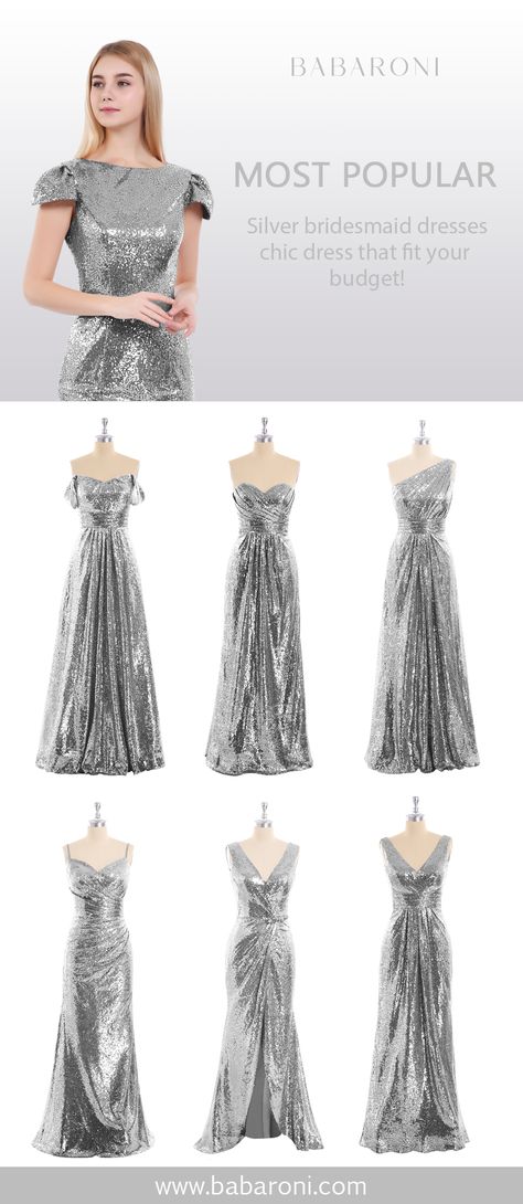 Silver Sparkle Bridesmaid Dresses, Sparkly Silver Bridesmaid Dresses, Silver Bridesmaid Dresses Sparkly, Silver Gowns Elegant, Sequence Bridesmaid Dresses, Silver Sequin Bridesmaid Dress, Bridesmaid Dresses Silver, Sparkle Bridesmaid Dress, Sparkly Bridesmaid Dress