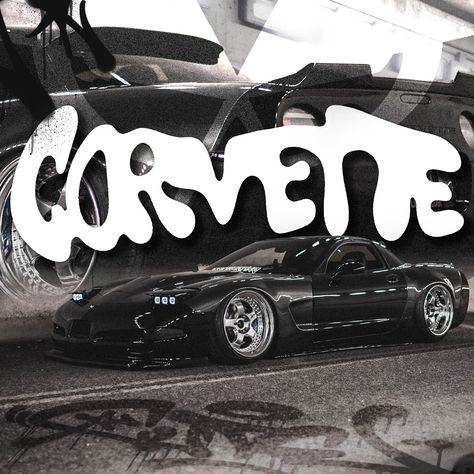 C5 CORVETTE 🦇 Tell me this isn't the cleanest looking C5 out there.... Thank you again for the pics @bagged.frc 🤝 I haven't designed with a black and white colour scheme for ages now, and it feels good to be back 😮‍💨 what do you guys think? designed by @graphicsbyetienne #graphicdesign #corvette #c5corvette Black C5 Corvette, Corvette Poster, White Colour Scheme, Black Corvette, C5 Corvette, Vintage Corvette, Aesthetic Prints, Corvette C5, Project Cars