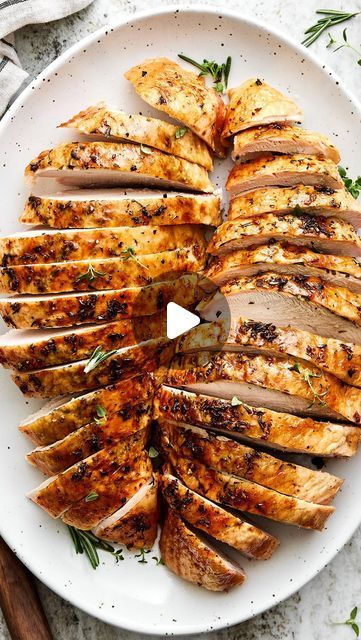 Lisa Bryan on Instagram: "If you’re hosting an intimate Thanksgiving, this garlic herb roasted turkey breast is the perfect choice everyone will love! Plate the slices on a platter with fresh sprigs of herbs, then all you need are accompanying side dishes to complete your Thanksgiving dinner (which I’ve got a ton on my website!) 😉

👉Comment “recipe” below and I’ll send the recipe to your DM’s. Can’t wait for you to serve this to all your guests!

📷: @gaylemcleod

#thanksgiving#thanksgivingrecipes #thanksgivingdinner #friendsgiving #glutenfree #glutenfreerecipes #turkey #turkeyrecipe #turkeybreast" Herb Roasted Turkey Breast, Herb Roasted Turkey, Roast Turkey Breast, Garlic Herb, Turkey Breast, Seasonal Recipes, Roasted Turkey, Turkey Recipes, Thanksgiving Dinner