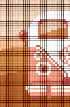 Boho Alpha Patterns, Boho Pixel Art, Cross Stitch Camper, Intarsia Knitting, Combi Vw, Pixel Crochet, Crochet Wall Hangings, Tapestry Crochet Patterns, Cross Stitch Bookmarks