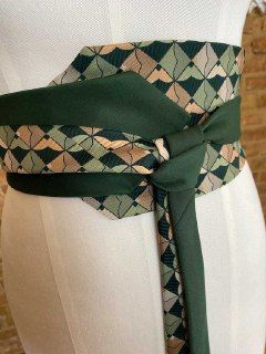 Ties As Belts, Wrap Belt Pattern, Ties Outfit, Obi Belt Outfit, Tie As A Belt, Upcycle Ties, Obi Belt Pattern, Wrapping Clothes, Obi Wrap Belt