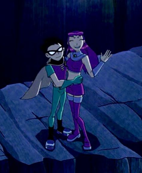 THEYRE SO CUTE Matching Pfp Teen Titans, Starfire And Robin Fanart, My Hamster Died, Today Is Not My Day, Robin Fanart, Teen Titans Raven, Titans Raven, Robin Starfire, Teen Titans Love