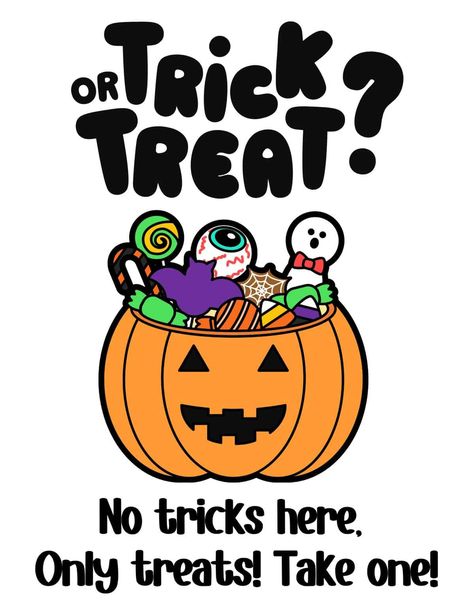 Free Printable Halloween Candy Signs Halloween Candy Signs Take One, Halloween Candy Sign, Halloween Signs Diy, Printable Signs Free, Candy Notes, Free Printable Halloween, Candy Signs, Planes Party, Halloween Printables Free