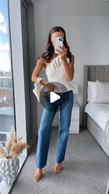 190K views · 7.9K likes | Emma Hothersall 🤍 on Instagram: "not just for wearing with jeans👖🤍 love this top for spring will be wearing so much! Hope you’re all having a lovely bank holiday 🫶🏽" Emma Hothersall, Jeans Love, Bank Holiday, Love This, Wardrobe, How To Wear, On Instagram, Instagram