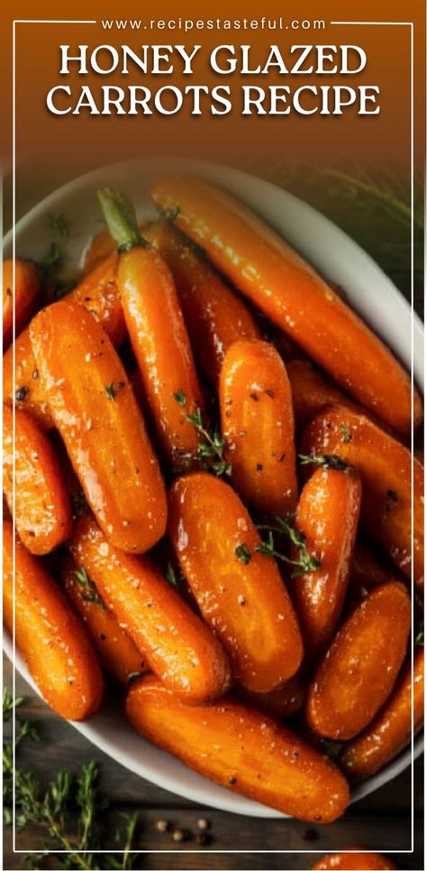 Brown Sugar Glazed Carrots are a sweet and savory side dish made by cooking carrots until tender and then glazing them with a buttery mixture of brown sugar and optional cinnamon. They are caramelized to perfection and garnished with fresh parsley for a flavorful and visually appealing accompaniment. Baked Glazed Carrots, Cooking Carrots, Honey Glazed Carrots Recipe, Carrot Recipes Side Dishes, Brown Sugar Glazed Carrots, Air Fryer Recipes Chicken Breast, Caramelized Carrots, Glazed Vegetables, Carrots Side Dish