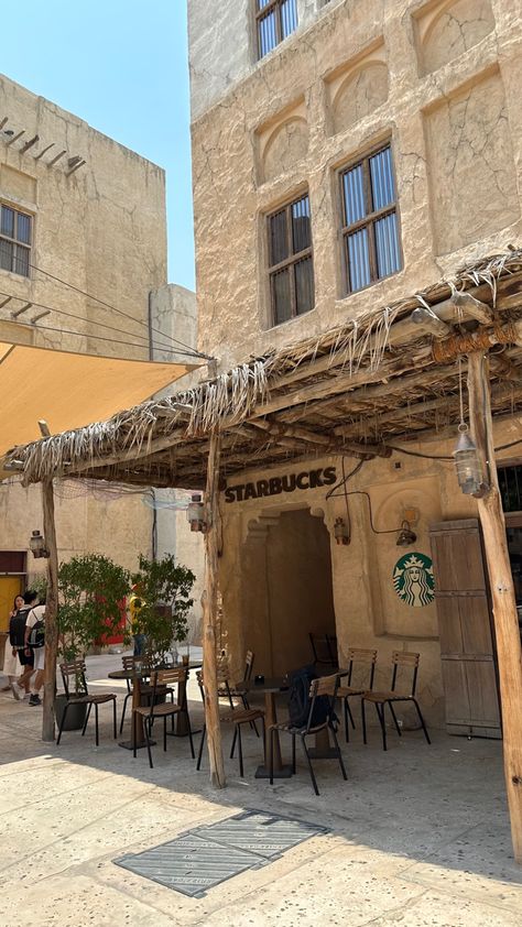 #starbucks #dubai #aesthetic #view Dubai Lifestyle Aesthetic, Dubai Trip Aesthetic, Dubai Old Town, Dubai Travel Aesthetic, Dubai Story Instagram, Starbucks Place, Doha Aesthetic, Dubai Instagram Story, Starbucks Dubai