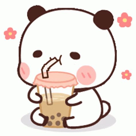 Tkthao219 Bubududu GIF - Tkthao219 Bubududu Panda - Discover & Share GIFs Dudu Bubu Doctor, Bubu Dudu Gif, Panda Drinking Boba, Aesthetic Panda, Panda Aesthetic, Panda Emoji, Chibi Panda, Tea Gif, Dudu Bubu