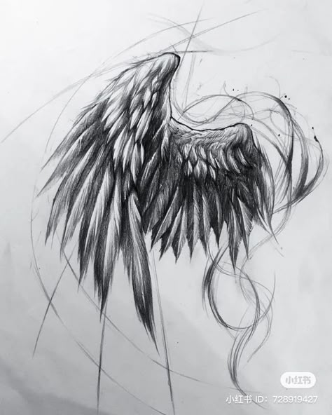 Tattoos Underboob, Alas Tattoo, Wing Tattoo Men, Wings Artwork, Angel Wings Drawing, Angel Wings Art, Wing Tattoo Designs, Wings Drawing, Angel Wings Tattoo