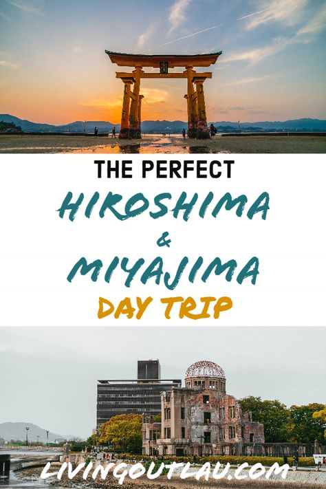 Japan Beautiful Places, Hiroshima Photography, Osaka Itinerary 5 Days, Hiroshima Miyajima, Hiroshima Itinerary, Hiroshima Day, Japan Hiroshima, Hiroshima And Nagasaki, Miyajima Island