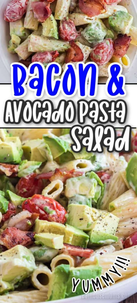 Avocado Ranch Pasta Salad, Avacodo With Pasta Salad, Pesto Chicken Corn Avocado Bacon Pasta Salad, Pasta Salad Recipes With Avocado, Guacamole Pasta Salad, Pasta Avocado Salad, Bacon Avocado Pasta Salad, Keto Pasta Salad, Bacon Pasta Salad Recipes