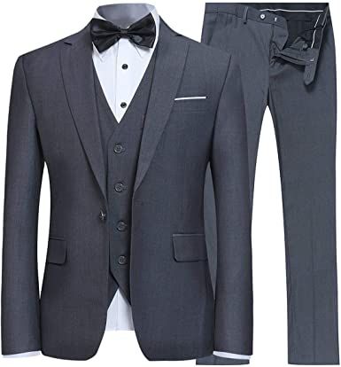 Wedding Suits Men Grey, Expensive Suits, Mens 3 Piece Suits, Mens Casual Suits, Prom Suits, Slim Fit Suits, Mens Formal, Wedding Suits Men, Fitted Suit