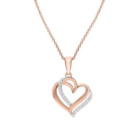 Gold Diamond Heart Necklace, Elegant Gift Wrapping, Diamond Heart Necklace, Heart Necklace Diamond, Luxury Jewellery, Necklace Heart, Perfect Gift For Mom, Cuff Earrings, Rose Gold Diamonds