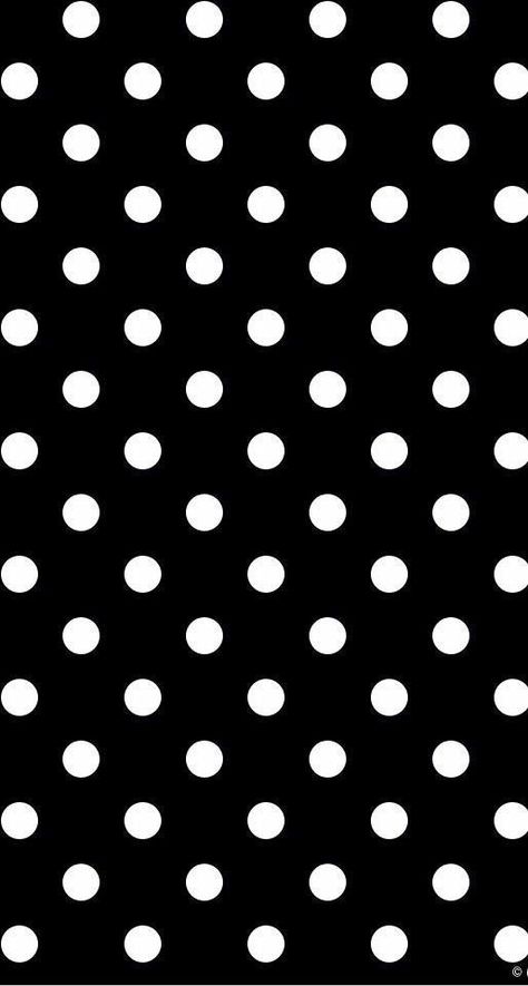 Black And White Wallpaper Iphone, White Wallpaper For Iphone, Polka Dots Wallpaper, Iphone 5 Wallpaper, Dots Wallpaper, Black Wallpaper Iphone, Black And White Wallpaper, Cute Backgrounds, Cool Backgrounds