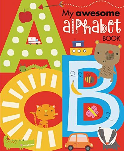 My Awesome Alphabet Book by Thomas Nelson Alphabet Board, Letters Of The Alphabet, Cute Illustrations, First Words, Abc Book, Alphabet Book, Make Believe, Board Book, Alphabet Illustration